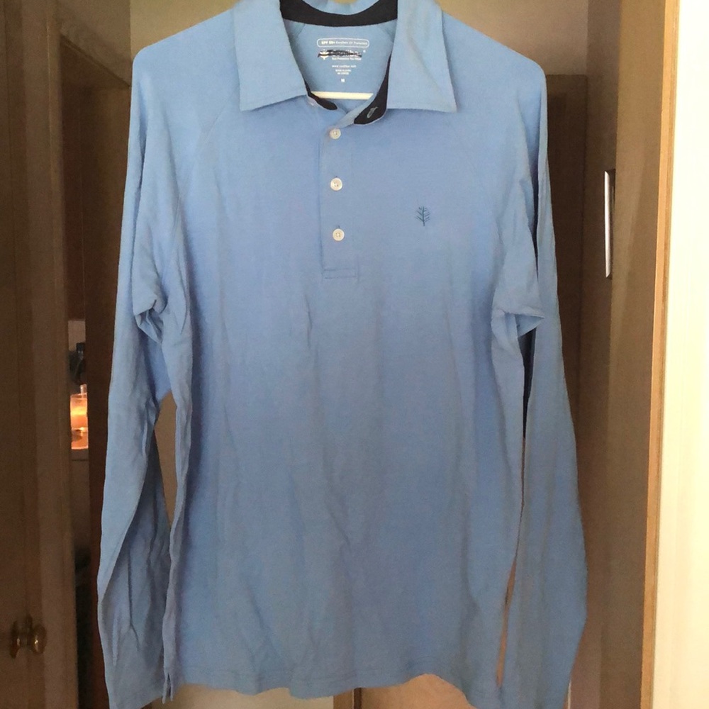 Coolibar long sleeved women’s polo SPF 50+